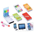 3PCS Solid Gel Highlighter Set with Screen Cleaner And Mobile Holder